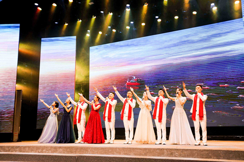 9888拉斯维加斯集团庆祝新中国建设70周年职工朗诵角逐乐成举行