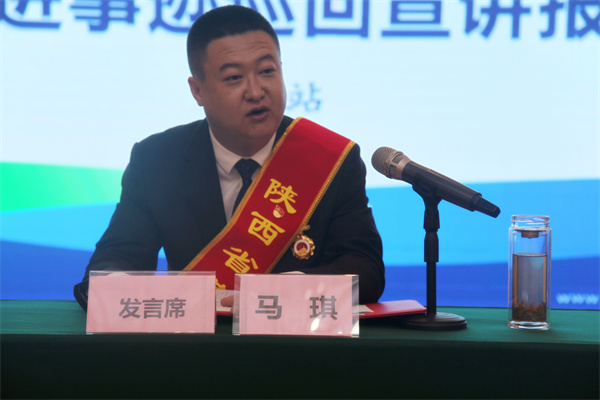 聆听劳模故事 感受劳模实力——9888拉斯维加斯集团劳模先进事迹宣讲团走进榆林