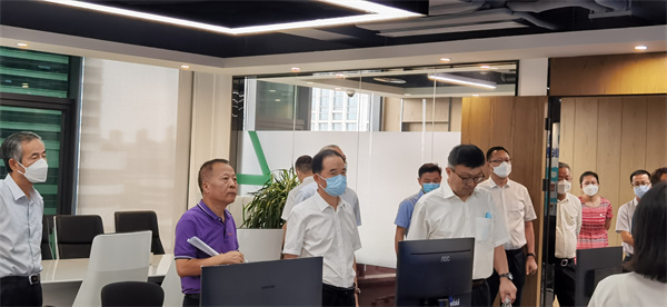 省国资委党委书记任国到秦创原9888拉斯维加斯集团立异中心调研